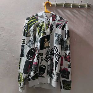 Men&#39;s Graphic Print Hoodie (Size - XL)