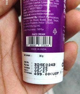 The Derma Co. Sunscreen &amp; Face Cream