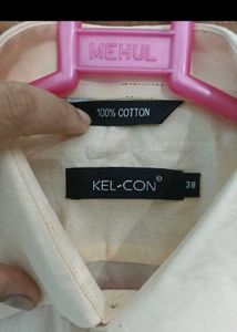 Men&#39;s Cream Shirt