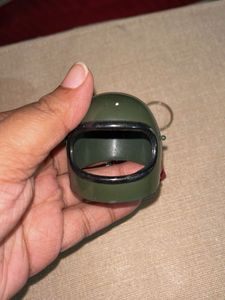 Vintage Motorcycle Jacket &amp; Helmet Keychain