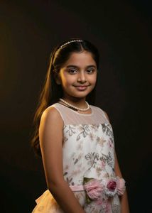 Floral Girls&#39; Party Dress