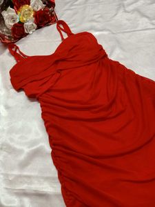 Red Bodycon Mini Dress❣️