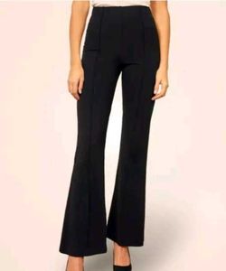 Stylish Black Flared Pants
