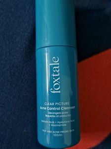 Foxtale Acne Control Cleanser