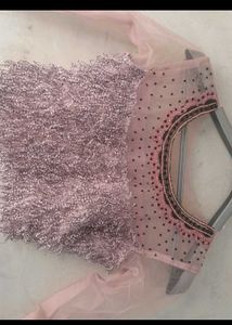 Light Pink Crop Top