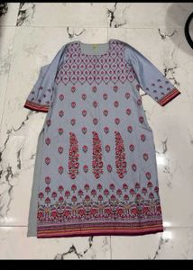 Floral Print Kurti with Pants