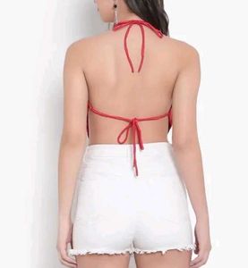 Backless top for party❤