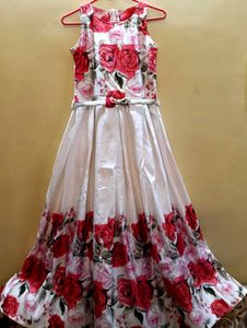 Girls&#39; Floral Dress with Bolero