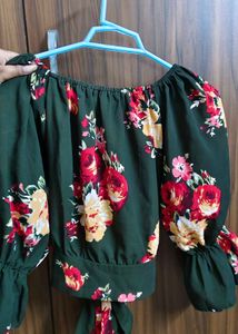 Floral Off-Shoulder Top