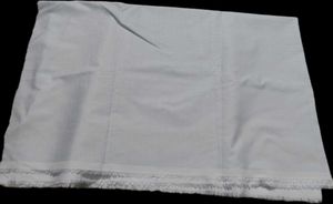 White Checked Light Blue Line Cotton Shirt piece