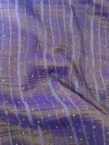 Pink Saree And Violet Pallu Sari With Jari Border