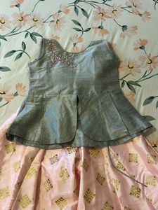Pink &amp; Gold Palazzo Pants