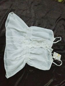 Off White Stylish Top