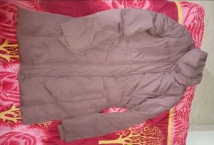 Long Winter Overcoat Style Puffer Jacket