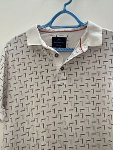 Printed Polo T-Shirt