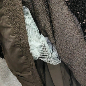 dark coffee brown party wear gown