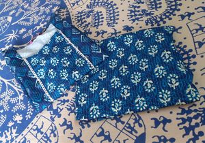 Vibrant Blue Kurta Set🪻