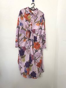 H&M Floral Shirt Dress