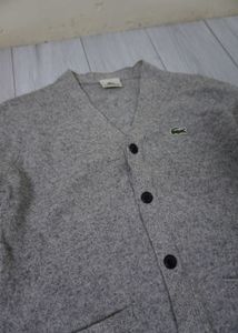 Lacoste Grey Cardigan