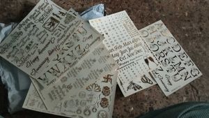 RESINS ART KIT+7 sticker sheets😍😍