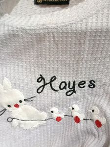 White Stretchable Top