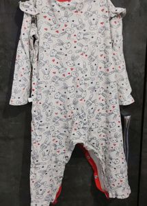 Babyoye Full Sleeves Romper For Baby Girls