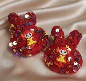 Cute Red Hair Clips