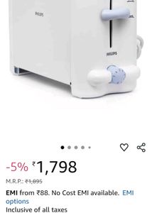 Philips Pop Up Toaster