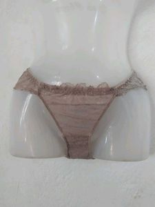 Lace Detail Thong