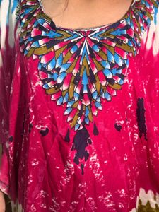 Colorful Kaftan Dress