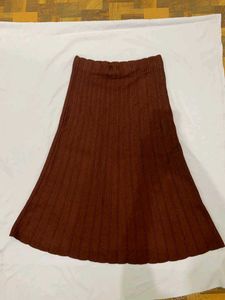 Ribbed Knit Skirt ( Perfect For This Winters)