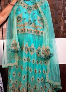 Embroidered Lehnga 2 Pc