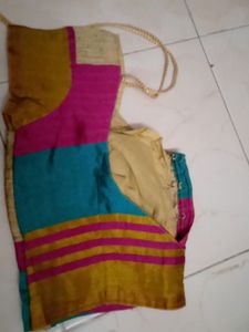 Art Silk Saree With Blouse Size 36 To 38