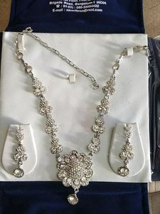 DIAMOND STONE SILVER JEWELLERY