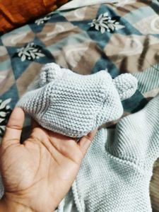 Cute Baby Knit Hoodie