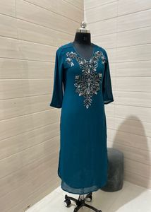 Boutique Designer Embroidered Kurta For Women