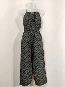 Black Nd White Jumpsuit