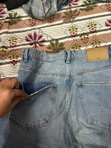 Distressed Denim Jeans