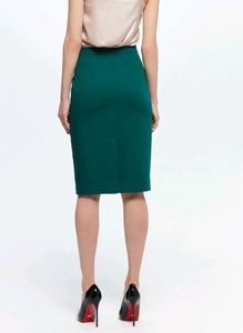 Green Wool Skirt
