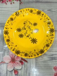 Yellow Floral Melamine Set