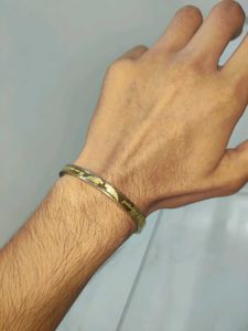 Gold-Accented Men's Bracelet
