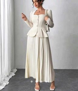 Elegant Cream Dress