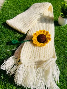 Crochet Scarf - Unique &amp; Cozy   (for both men and