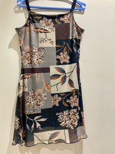 Floral Print Mini Dress
