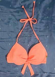 Orange Bikini Top