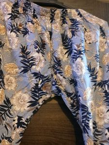 Floral Print Button-Down Coord Set