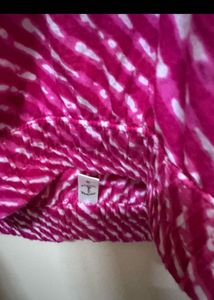 Pink cotton Printed Kurta Set