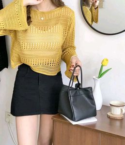 Crochet Knit Top💛🤩🤩