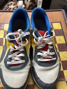 Puma White And Multicoloured Shoes