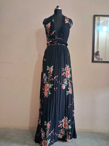 Blackless Floral Dress